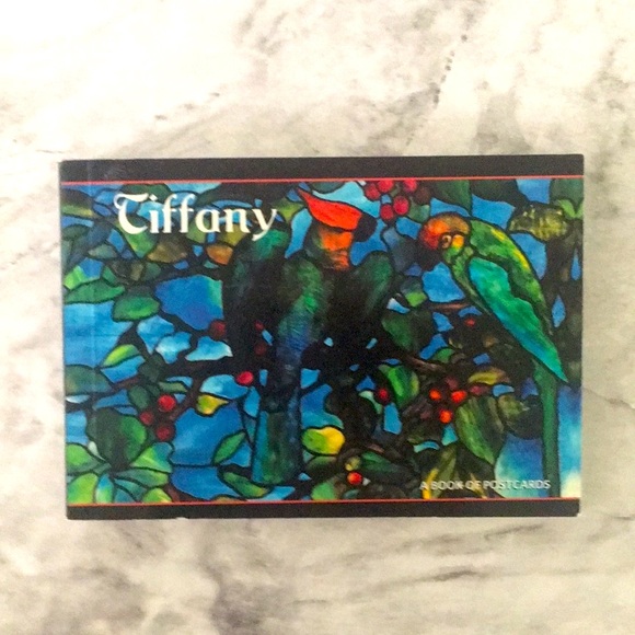 Tiffany Book Of Postcards Vintage MMA COLORFUL POMEGRANATE - Picture 1 of 16